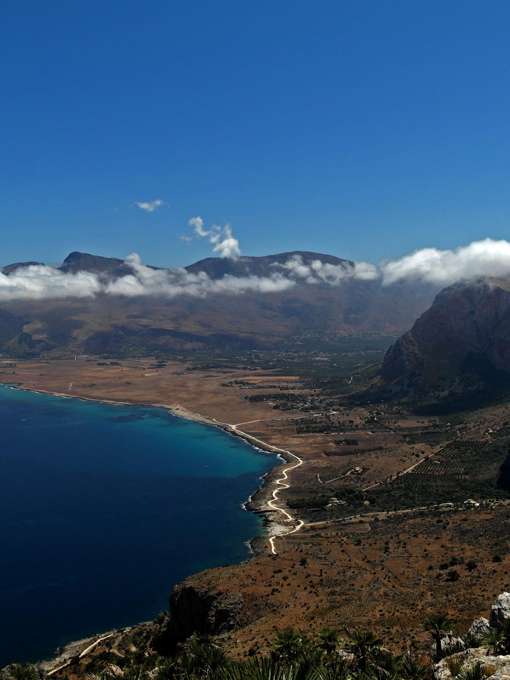 View from a random mountain on Sicily